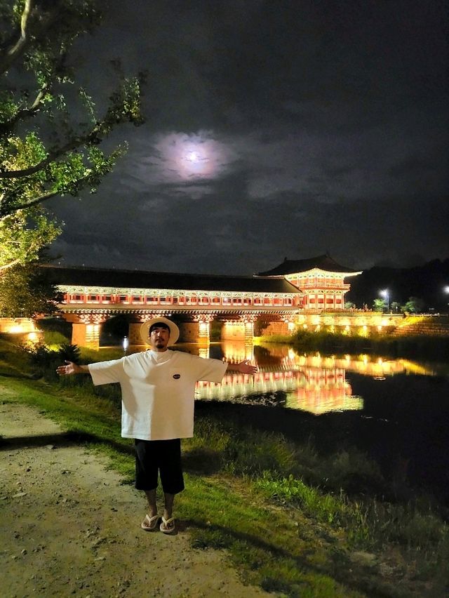 경주야경 탑티어 교촌마을 월정교