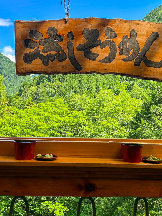 【岐阜】気分は最高！大自然の中で流しそうめん🤤