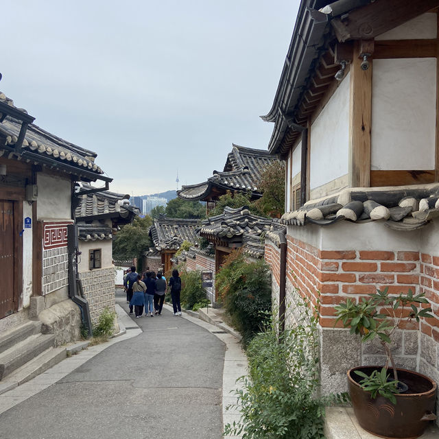 韓国旅行　仁寺洞方面