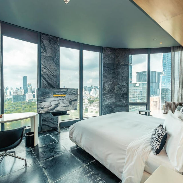 โรงแรมหรู 5 ดาวย่านสาธรที่เห็นวิวเขียวๆของสวนลุมได้