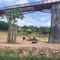 สะพานลายยีราฟที่ยาวที่สุดในไทย