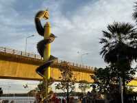 จุดชมพระอาทิตย์ขึ้น สะพานมิตรภาพไทย-ลาว มุกดาหาร