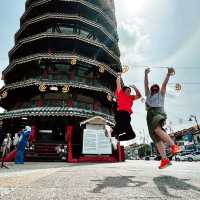 Pisa Tower (Menara Condong Teluk Intan) in Anson,Perak,Malaysia 
