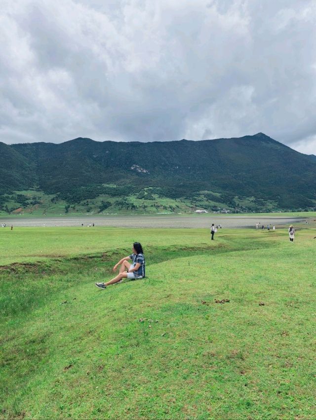 Beautiful Wenhai Lake in Lijiang Yunnan