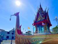 วัดชลอ โบสถ์เรือสุพรรณหงษ์ วัดสวยนนทบุรี