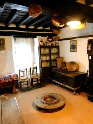 A History Museum of a Typical Albuquerque House from the Last Century.