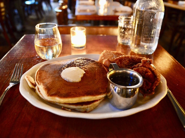 Cozy Dinner at Bubby's NYC🍾