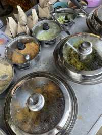 Traditional breakfast in Gunung Reng 