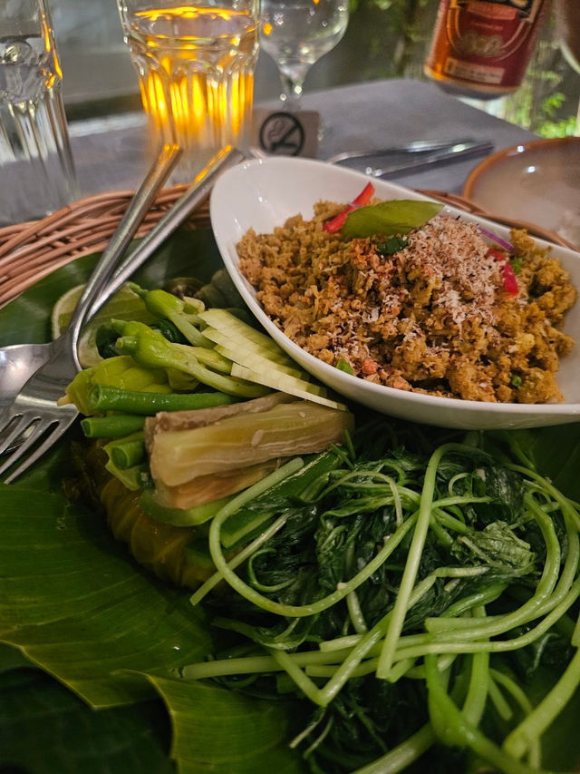 Chanrey TreeRestaurantร้านอาหารฟิวชั่นในเสียมเรียบ