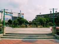 泰國曼谷市中心湄南河畔唐人街著名環島噴泉⛲公園景點：22 July Roundabout，適合打卡拍照📸親子遊