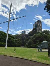 林木茂密古樹參天打卡的Albert Park