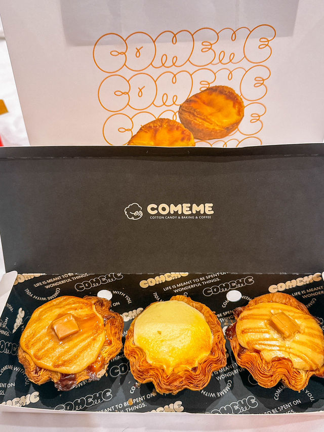 COMEME 千層蛋塔太欠吃！酥脆度 & 內餡讓人淪陷