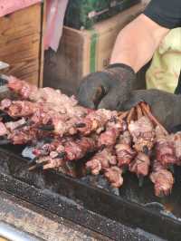 A Foodie’s Delight: Lamb Skewers on Xia Nan Guan Street, Xining