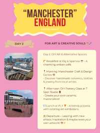Manchester itinerary 
