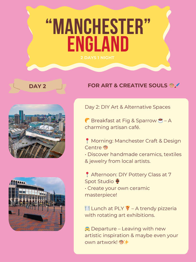 Manchester itinerary 