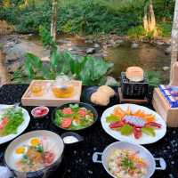 อากาศร้อนชวนนอนริมลำธาร หมู่บ้านแม่ลาย