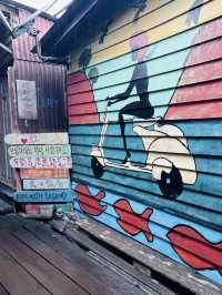Exploring Wall Art on Armenian Street, Georgetown