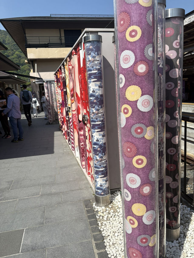 A Walk Through the Kimono Forest
