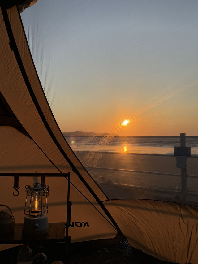 🇰🇷노을 정말 아름다운곳 서해 태안에서의 이야기🏕️