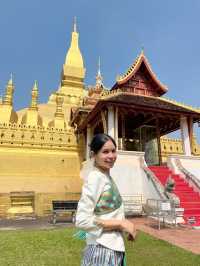 Traditional Lao attire made of silk
