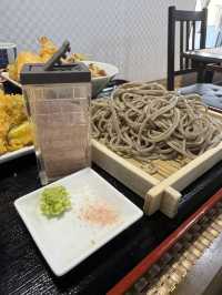 【福岡グルメ】自家製粉の蕎麦で毎朝打たれる外一蕎麦が食べられるお店🥢