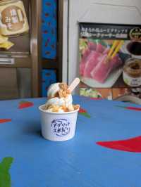 久米島味噌アイスに感動！🍨✨