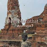 Wat Mahathat in Ayutthaya