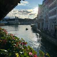 🌉✨ Summer Escape to Chapel Bridge (Kapellbrücke), Lucerne: A Fairytale Walk Through History