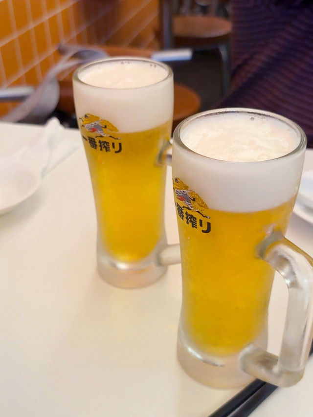 생맥주 맛있는데 추천해 드려요
