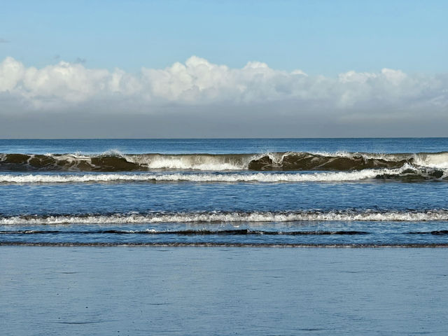 First time surfing at Kuta Beach