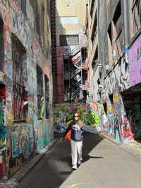 Exploring Melbourne’s Street Art at Hosier Lane 🇦🇺🎨
