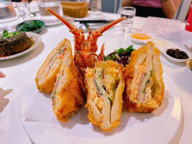 潮台菜一點也不台~龍蝦三明治超好吃