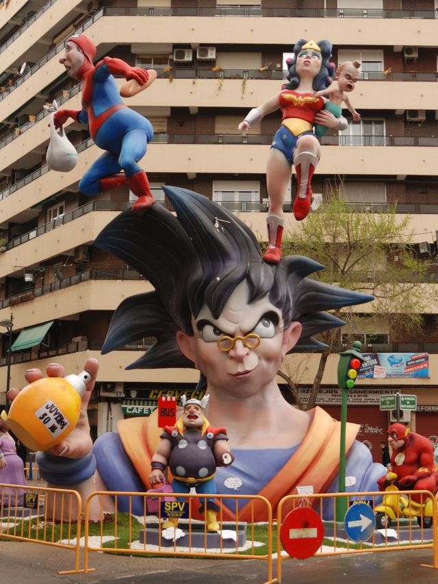 バレンシアの火祭り