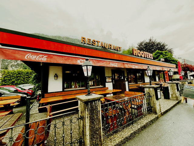 American Bar Vibes in the Alps: Hooters Interlaken Reviewed