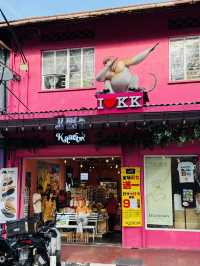 A Pink Surprise on Gaya Street 