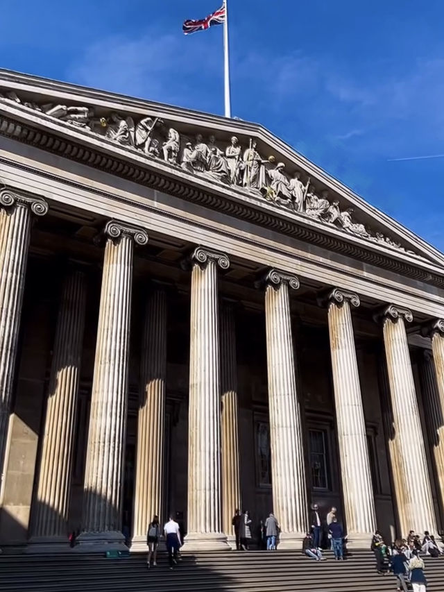 The British Museum in London, England