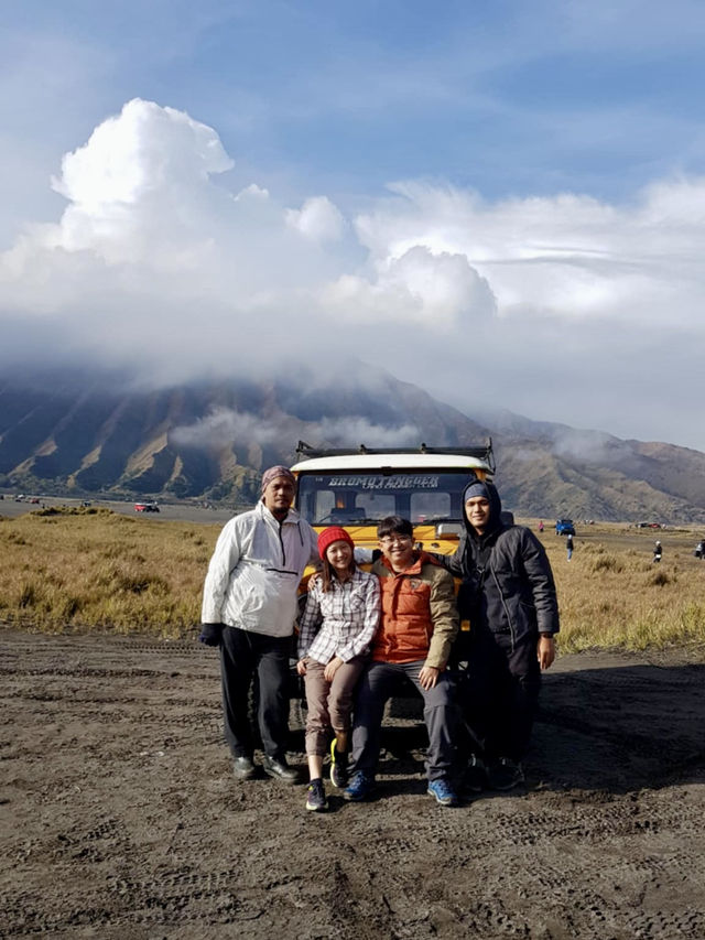 "Volcanic Sunrise Dreams at Bromo 🌋🌅”
