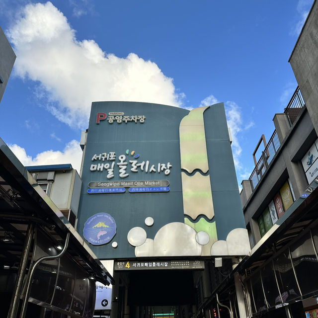 🧡藏在海港城市的美食寶庫！《西歸浦每日市場》：來濟州不吃這裡，等於白來！🦐🍊 