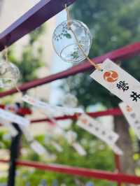 大森🇯🇵磐井神社の万病に効く水が有名みたい⛩️⟡.·