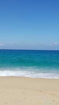 屋久島の青い海！永田いなか浜