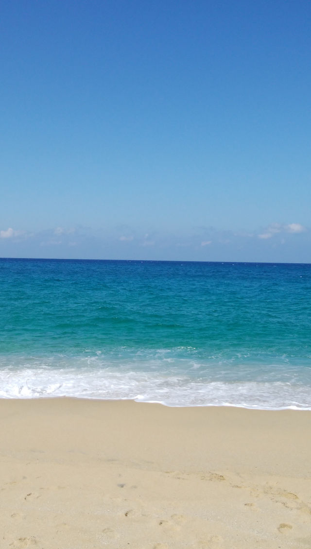 屋久島の青い海！永田いなか浜