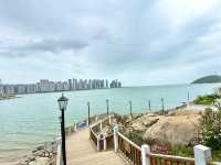 **🌊 汕頭媽嶼島｜絕美海邊木棧道，漫步聽濤，感受潮汕小島的浪漫！**