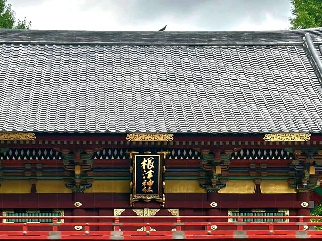 Gate of Timeless reverence, the Romon Gate, entrance to Nezu Shrine