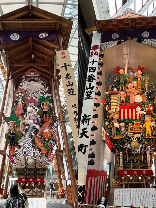 【福岡】華麗に彩る博多の夏！飾り山笠の魅力✨