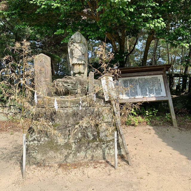 【おんせん県おおいた】潮風を感じて参拝【八幡奈多宮】こんなロケーション珍しいのでは？