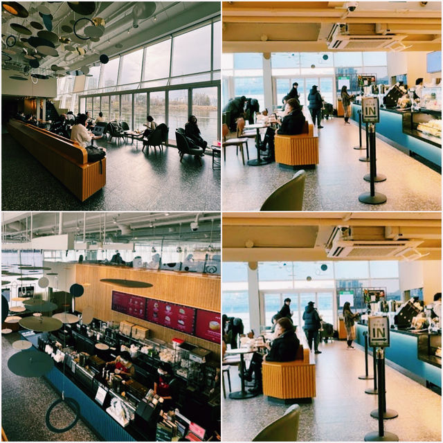 Floating Coffee & City Views – Our Starbucks Experience on the Han River