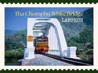 🌉 Mae Tha White Bridge – 산 중턱에 있는 고전적인 랜드마크