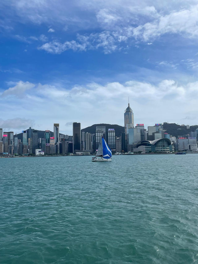 香港地標星光大道漫步  