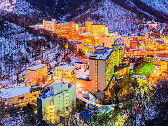 登別溫泉冬日雪景浪漫體驗❄️  