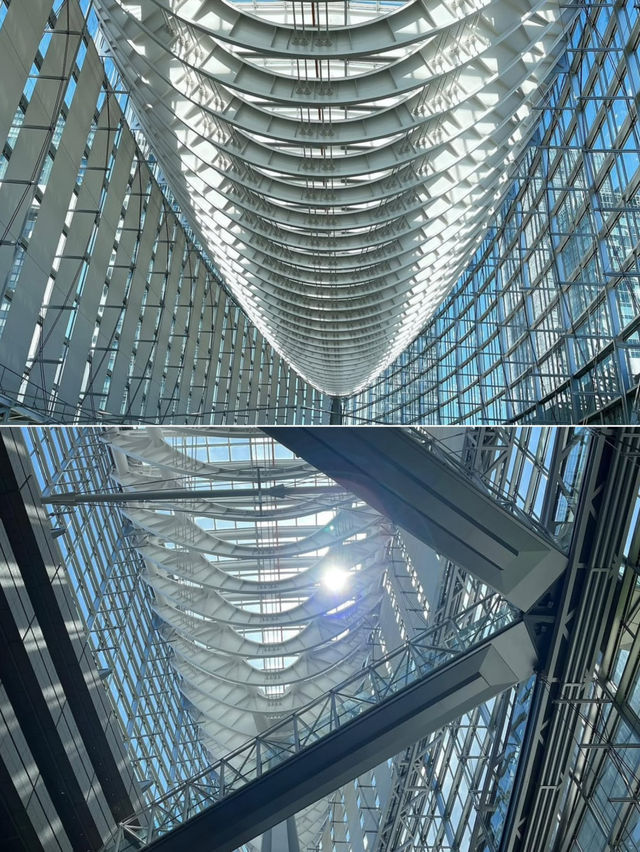 🍔 Urban Lunch & Architecture at Tokyo International Forum